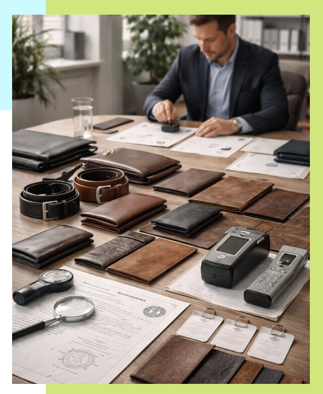 Сертификация кожаных изделий в Твери от 13044 р. | Алешин-Твр