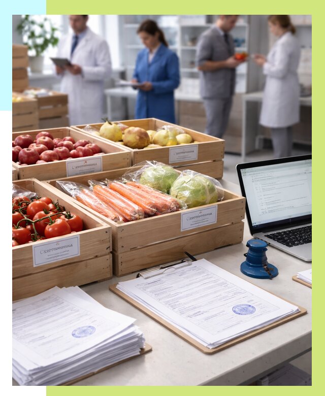 Сертификация овощей и фруктов в Твери от 9240 р. | Алешин-Твр
