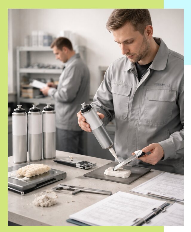 Сертификация монтажной пены и соответствие стандартам в Твери