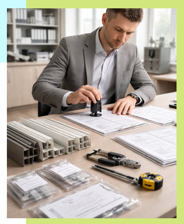 Сертификация ПВХ продукции в Твери от 9240 р., Алешин-Твр