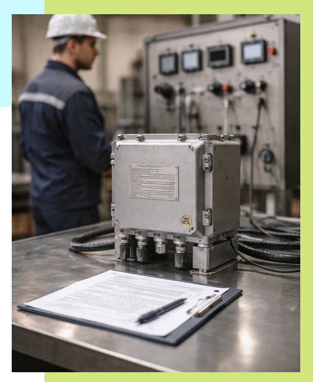 Сертификация взрывозащищенного оборудования в Твери от 38045 р. | Алешин-Твр