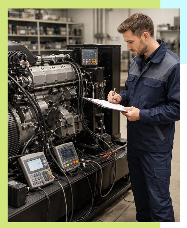 Сертификация дизельных генераторов и их оборудования в Твери