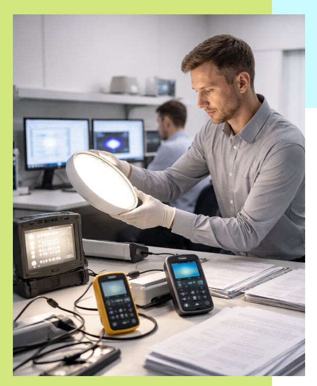 Сертификация светильников в Твери: испытания и оформление