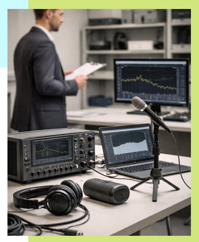 Сертификация аудиотехники в Твери от 16305 р., Алешин-Твр