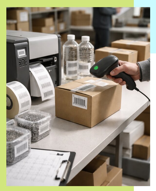 Штрихкодирование продукции и маркировка для продажи в Твери