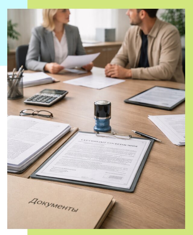 Сертификат соответствия на продукцию в Твери от 16305 р.|Алешин-Твр