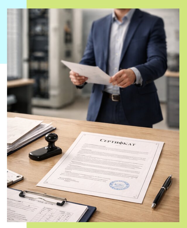 Сертификат на оборудование в Твери от 16305 р. | Алешин-Твр