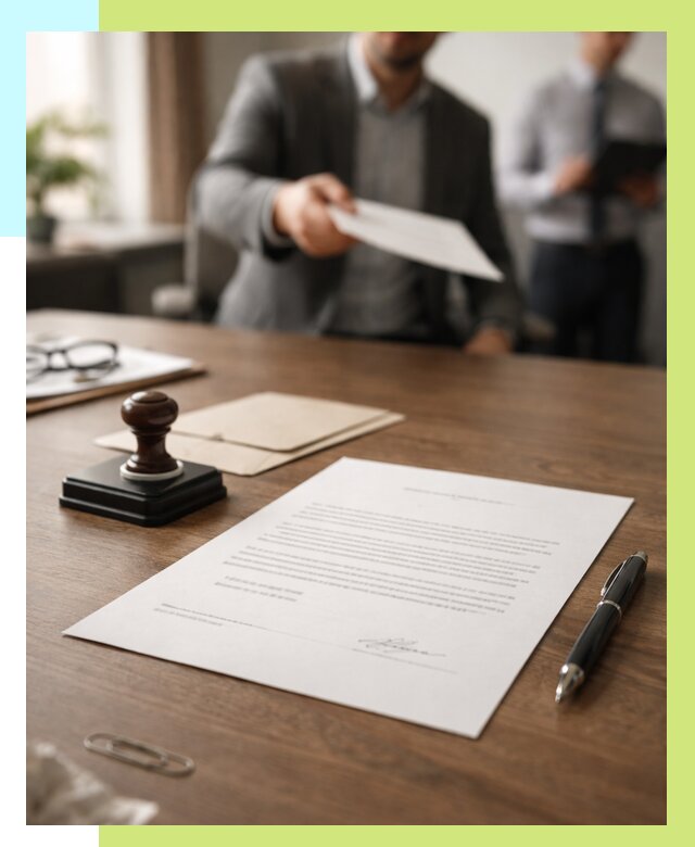 Отказное письмо по сертификации в Твери от 3805 р. | Алешин-Твр