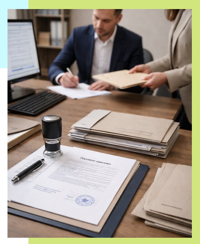 Отказное письмо для таможни в Твери от 3261 р, Алешин-Твр