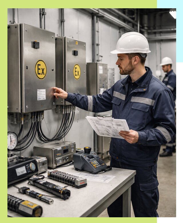 Сертификат взрывозащиты промышленного оборудования в Твери