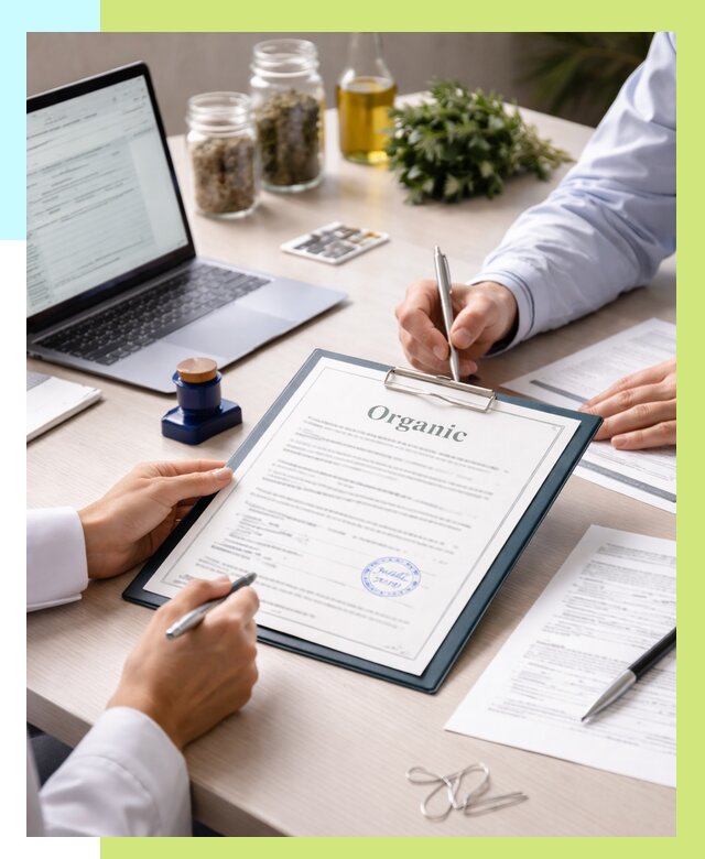 Оформление сертификат органик в Твери от 32610 р. | Алешин-Твр