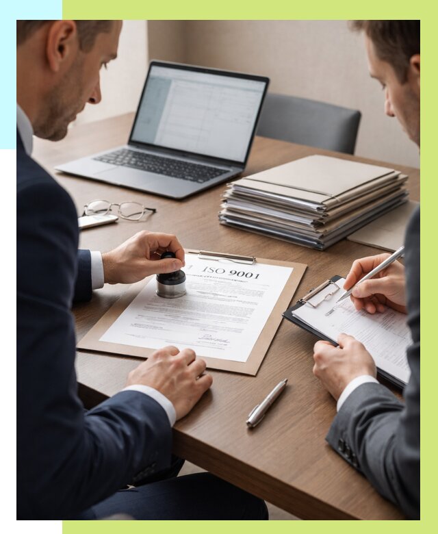 Сертификат ISO 9001 в Твери купить от 86960 р. | Алешин-Твр