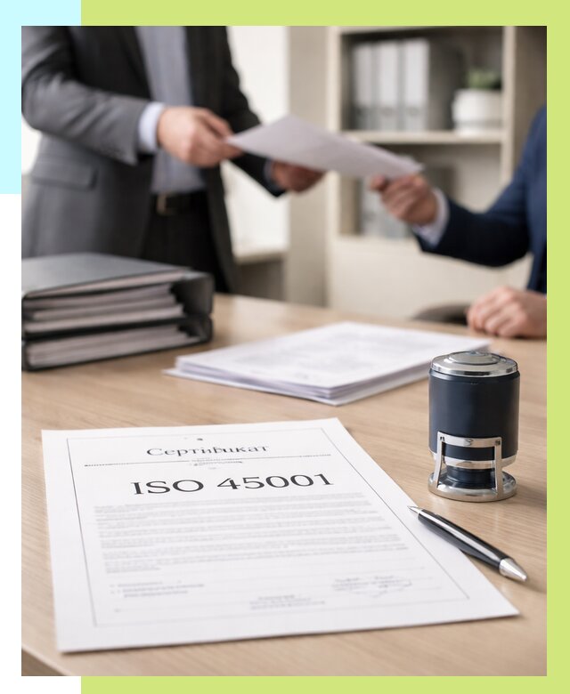 Сертификат ISO 45001 в Твери под ключ от 48915 р. | Алешин-Твр