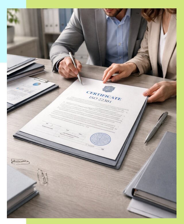 Сертификат ISO 22301 в Твери от 48915 р. | Алешин-Твр срочно