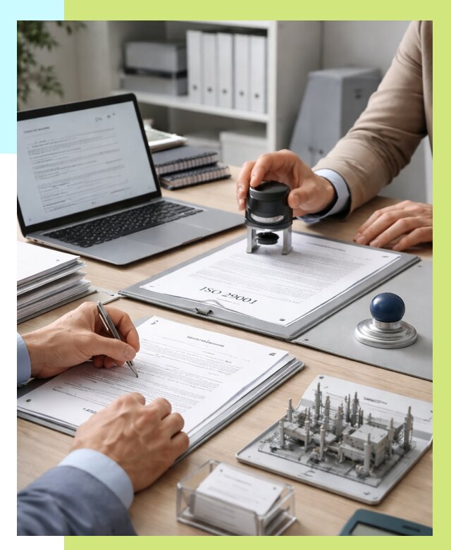 Сертификат ISO 29001 в Твери под ключ от 81525 р. | Алешин-Твр