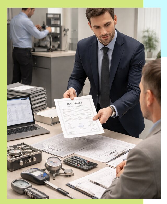 Выдача сертификата ISO 10012 по требованиям метрологии в Твери