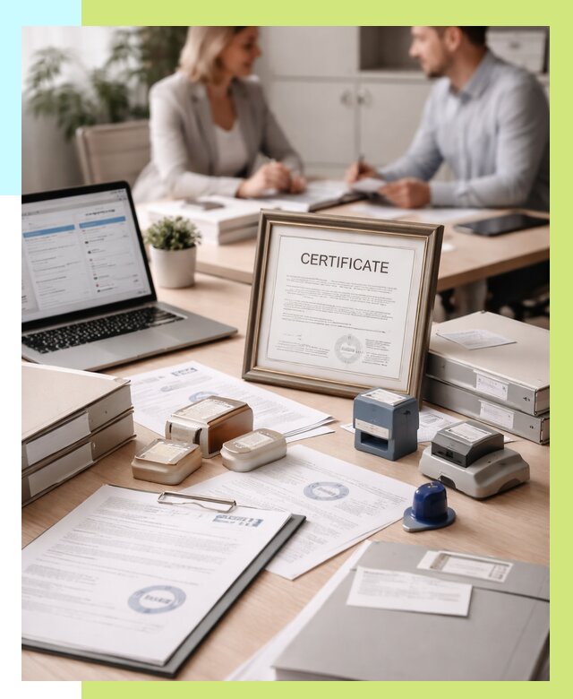 Сертификация компании в Твери от 48915 р. | Алешин-Твр — заказ